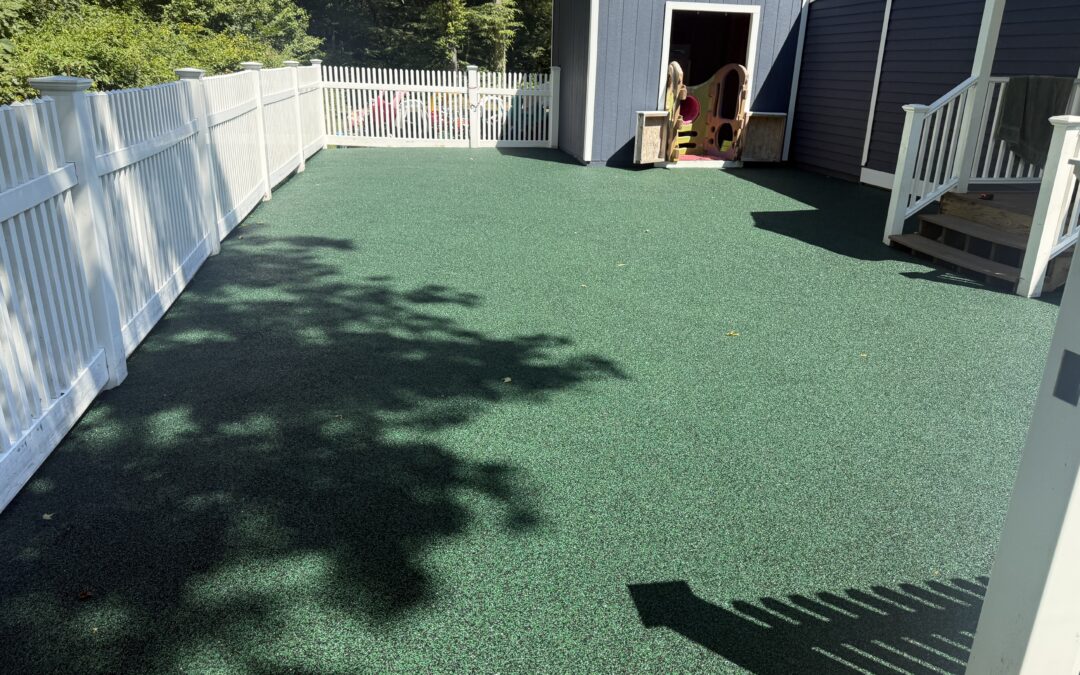 Poured Rubber Surface Repair in Hicksville, NY: When to Fix It and When to Replace It